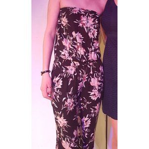 Aritzia strapless jumpsuit with pockets!